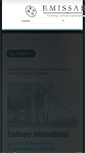 Mobile Screenshot of emissary.com